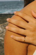 Aurora pinky ring stack