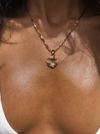 Hibiscus Pendant Necklace