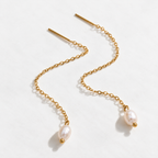 Pearl Thread Earrings