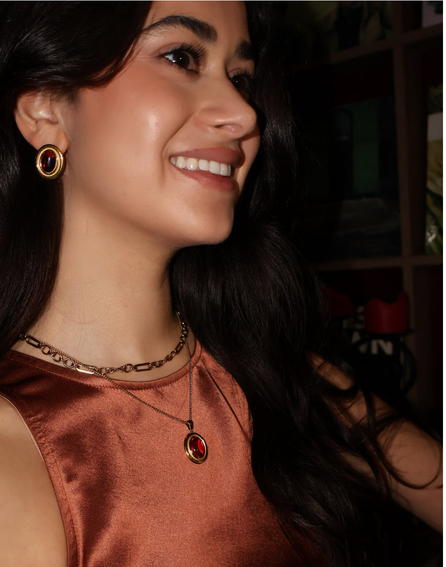 Malia Necklace + Earrings Set